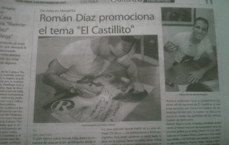 Román EL RO — «El Castillito»: una canción para el amor. Fotografía 1 de 5.